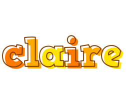 Claire desert logo