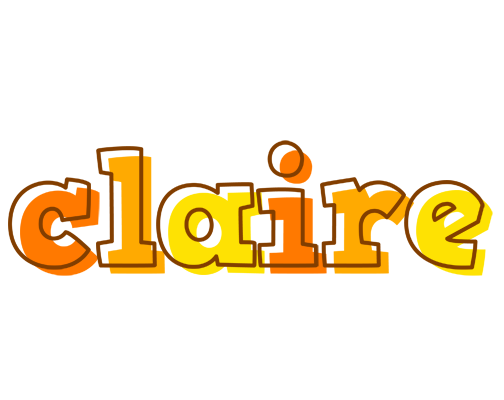 Claire desert logo