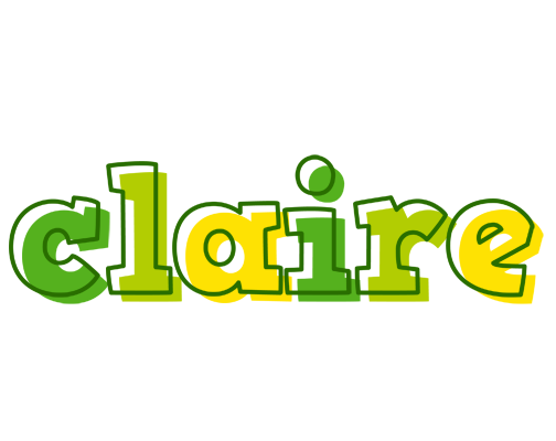 Claire juice logo