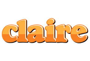 Claire orange logo