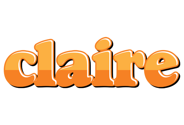 Claire orange logo