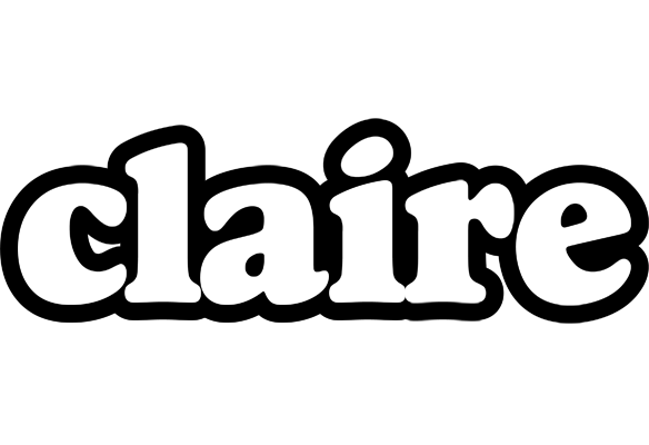 Claire panda logo