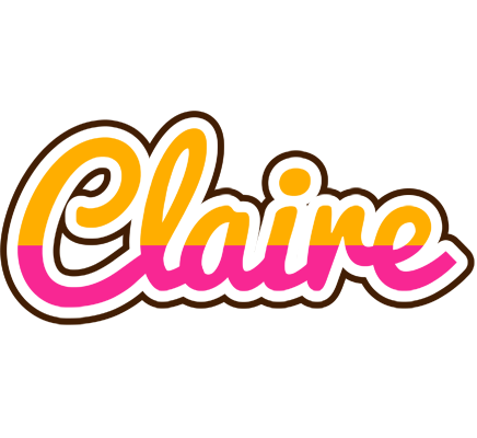 Claire smoothie logo