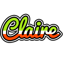 Claire superfun logo