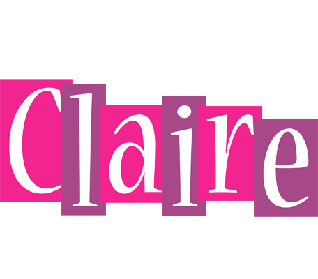 Claire whine logo