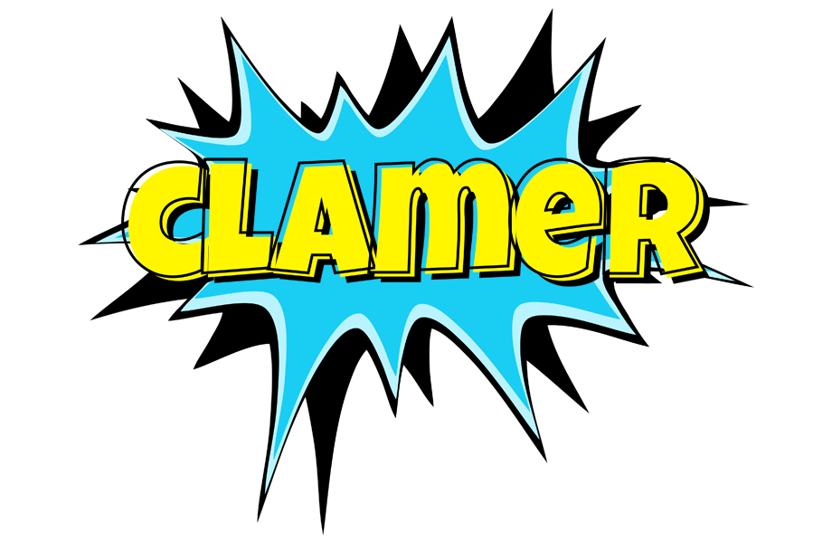Clamer amazing logo