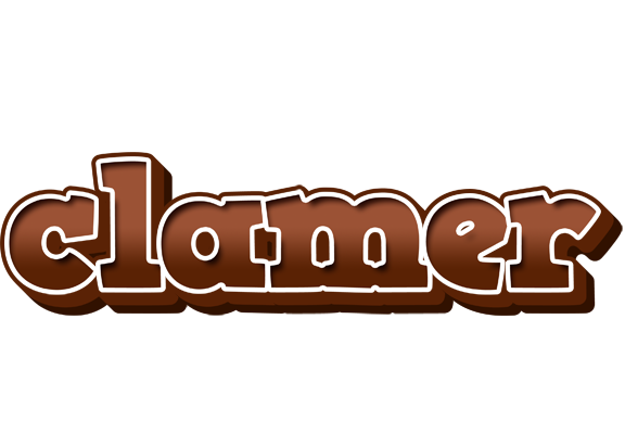 Clamer brownie logo
