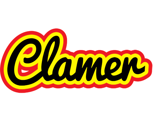 Clamer flaming logo