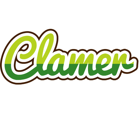 Clamer golfing logo