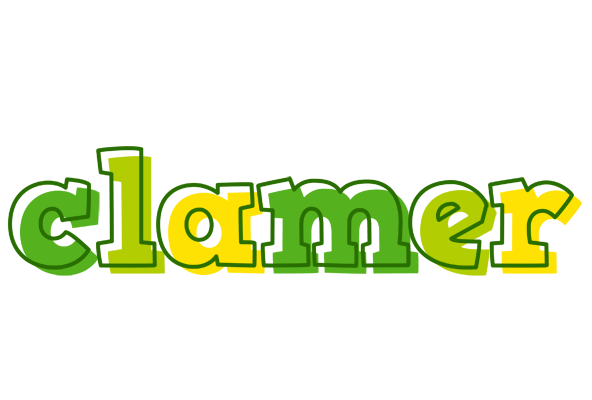 Clamer juice logo