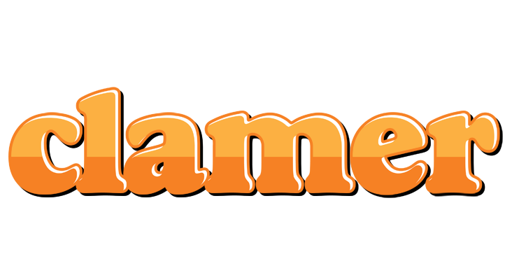 Clamer orange logo