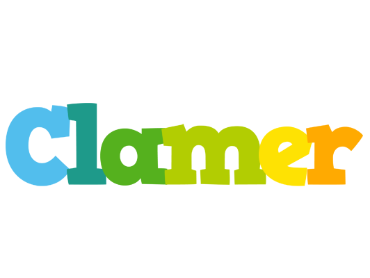 Clamer rainbows logo