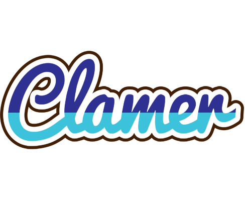 Clamer raining logo