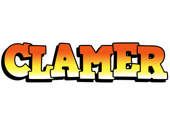 Clamer sunset logo