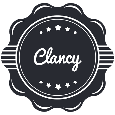 Clancy badge logo