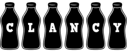 Clancy bottle logo