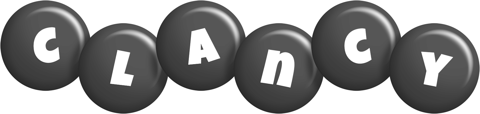 Clancy candy-black logo
