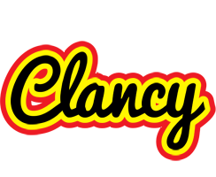 Clancy flaming logo