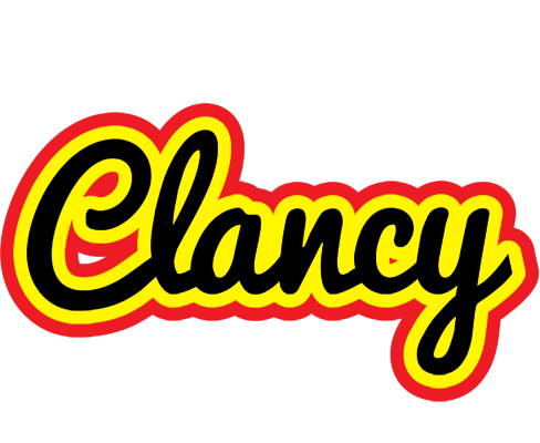Clancy flaming logo
