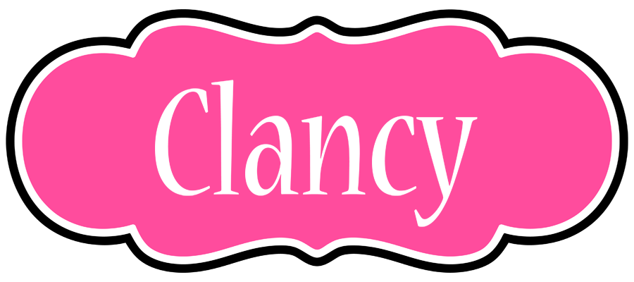 Clancy invitation logo