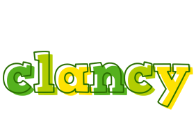 Clancy juice logo