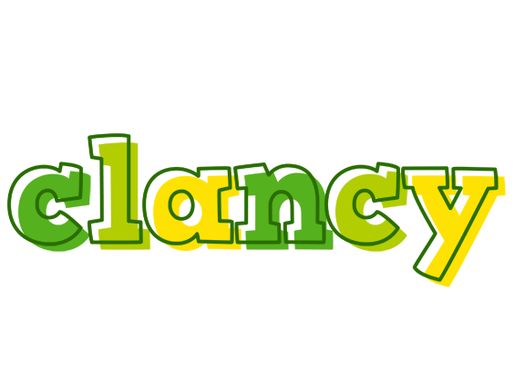 Clancy juice logo