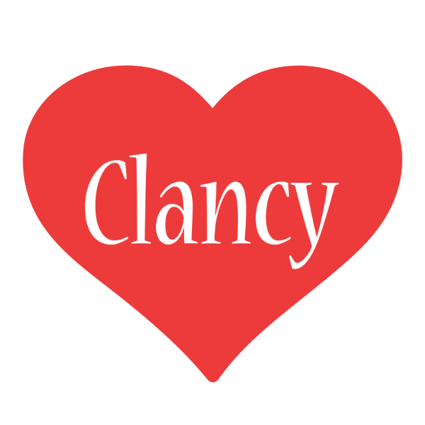Clancy love logo