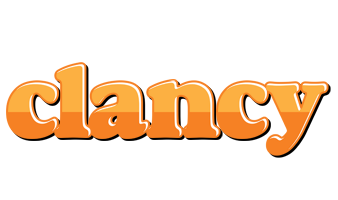 Clancy orange logo