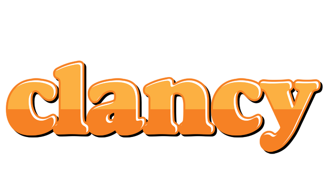 Clancy orange logo