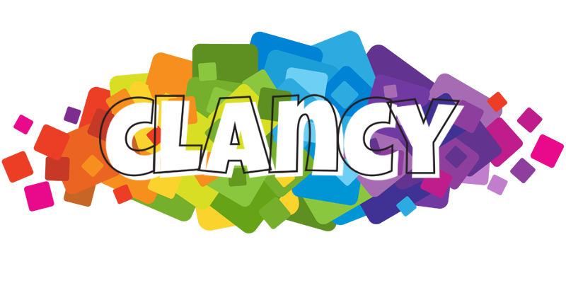 Clancy pixels logo