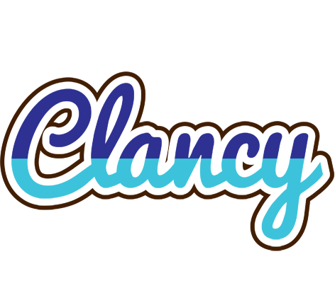 Clancy raining logo