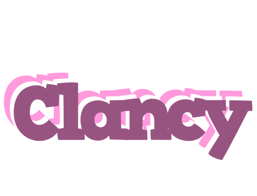 Clancy relaxing logo