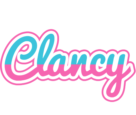 Clancy woman logo