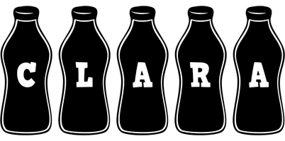 Clara bottle logo
