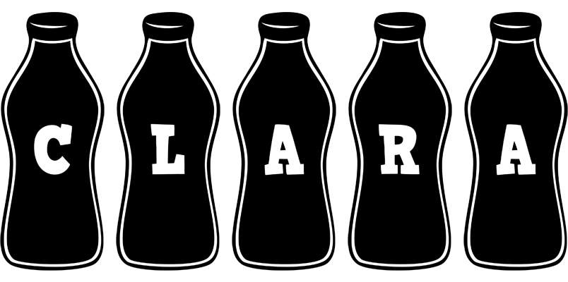 Clara bottle logo