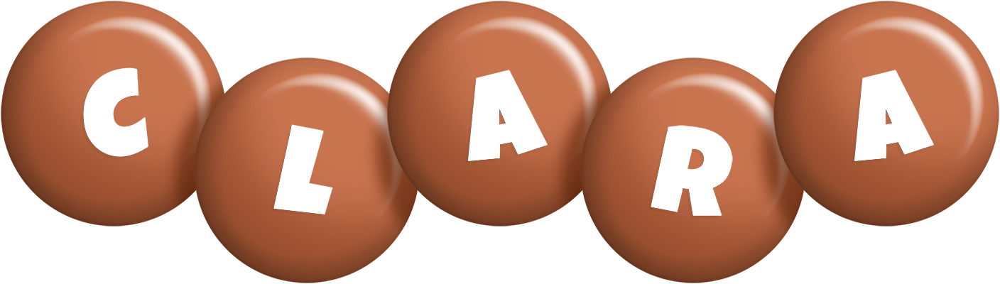 Clara candy-brown logo