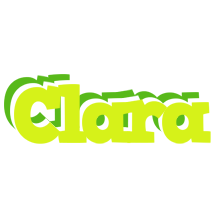 Clara citrus logo