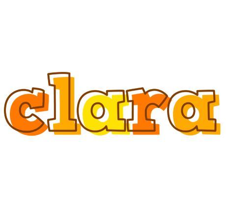 Clara desert logo