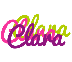 Clara flowers logo