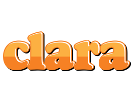 Clara orange logo