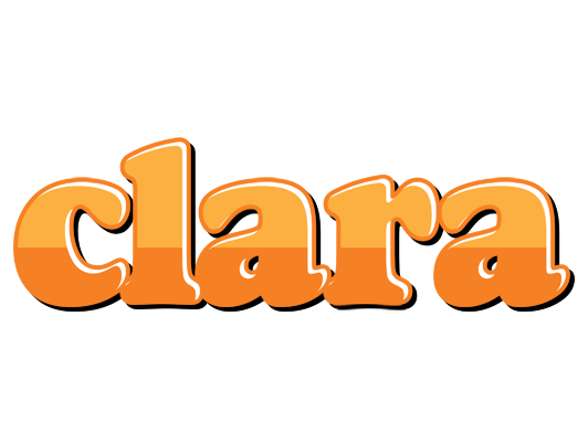 Clara orange logo