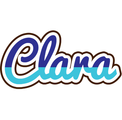 Clara raining logo