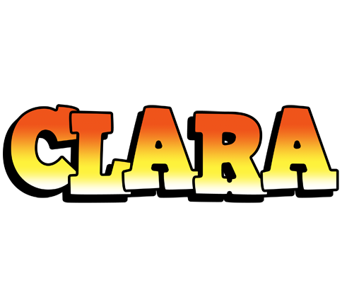 Clara sunset logo