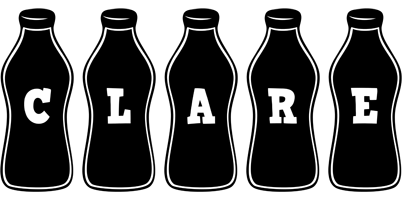 Clare bottle logo