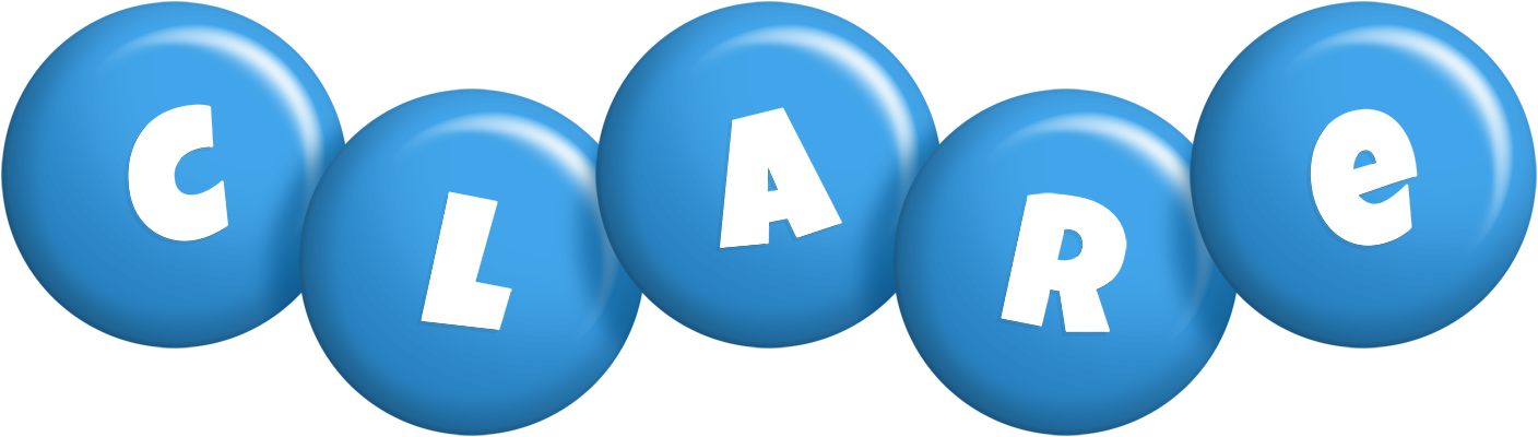 Clare candy-blue logo