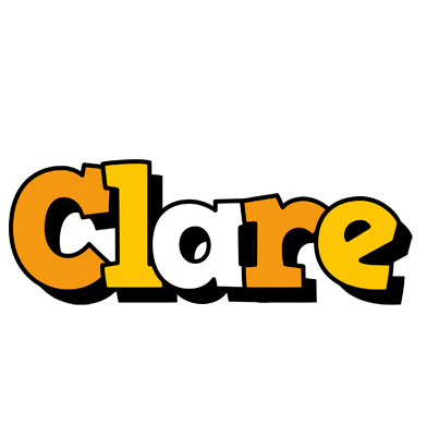 Clare cartoon logo