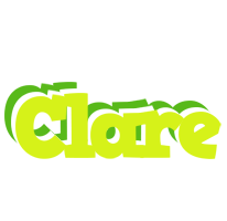 Clare citrus logo