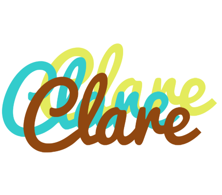 Clare cupcake logo