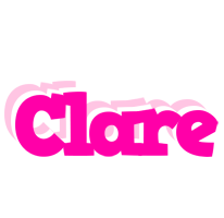 Clare dancing logo