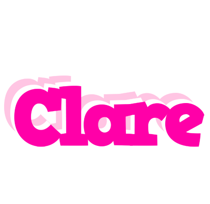 Clare dancing logo